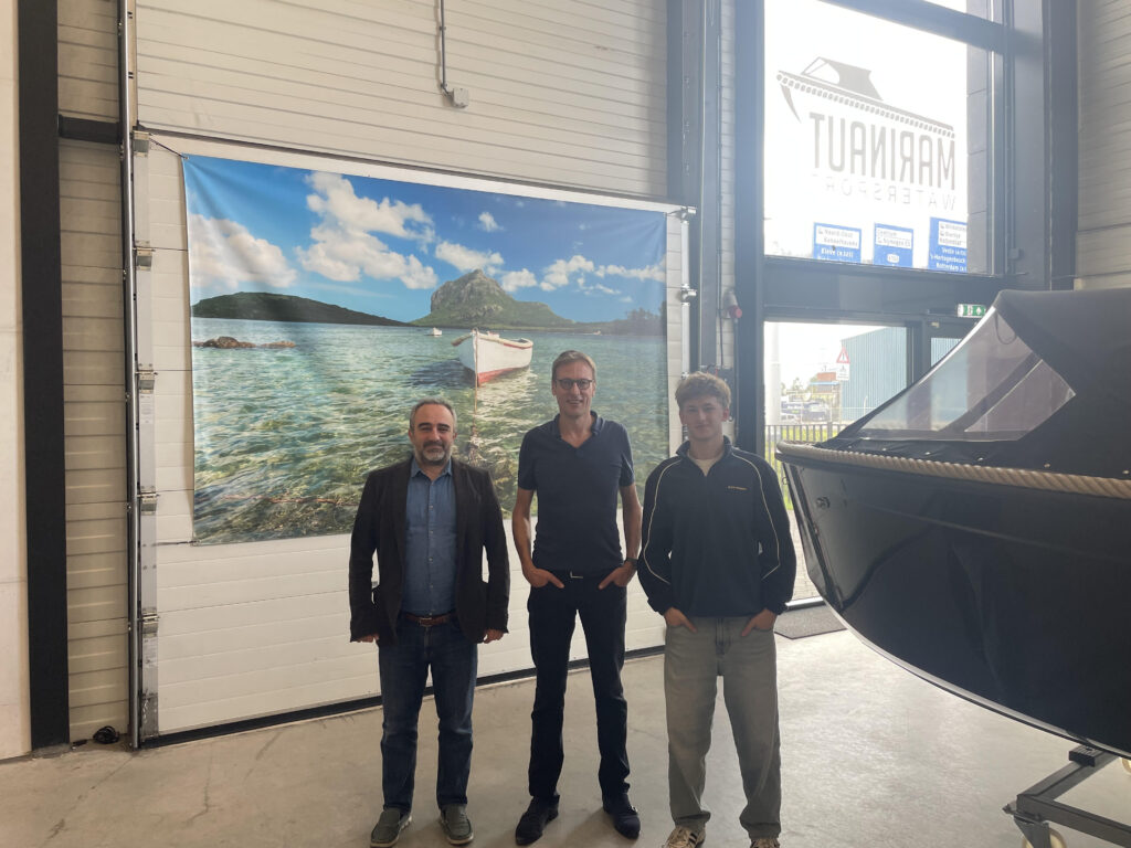 Bezoek van stagebegeleider aan modation